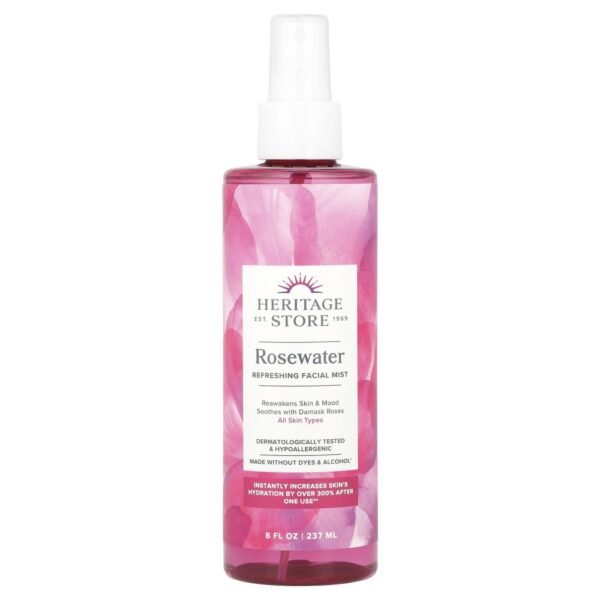 Heritage Store Rosewater Refreshing Facial Mist 237ml
