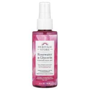 Heritage Store Rosewater & Glycerin Hydrating Facial Mist 118ml