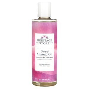 Heritage Store Sweet Almond Oil Moisturizing Treatment 237ml