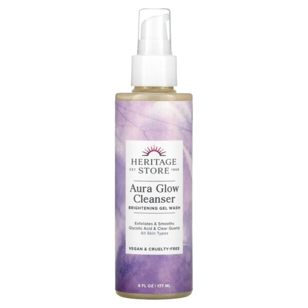 Heritage Store Aura Gel Cleanser Brightening Gel Wash 177ml