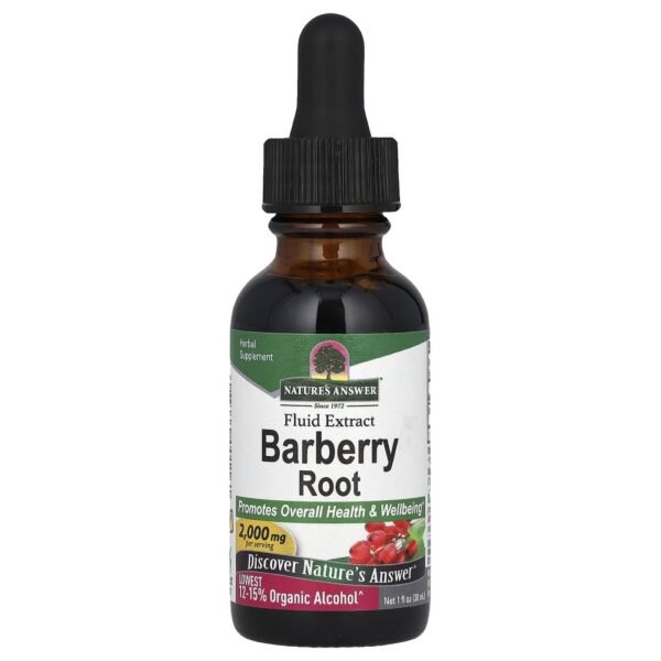 Nature's Answer Barberry Root Fluid Extract 2000 mg 30ml