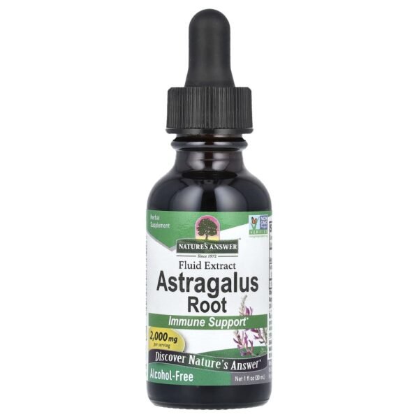 Nature's Answer Astragalus Root Fluid Extract Alcohol-Free 2000 mg 30ml