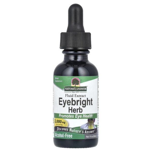 Nature's Answer Eyebright Herb Fluid Extract Alcohol-Free 2000 mg 30ml