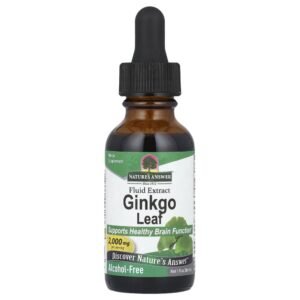 Nature's Answer Ginkgo Leaf Fluid Extract Alcohol-Free 2000 mg 30mL