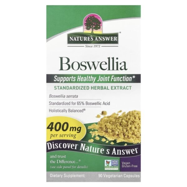 Nature's Answer Boswellia 400 mg 90 Vegetarian Capsules