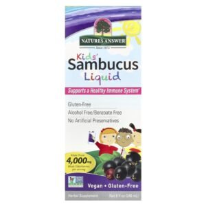 Nature's Answer Kids' Sambucus Liquid Alcohol Free 240ml