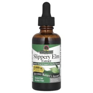 Nature's Answer Slippery Elm Extract Alcohol-Free2000 mg 60ml