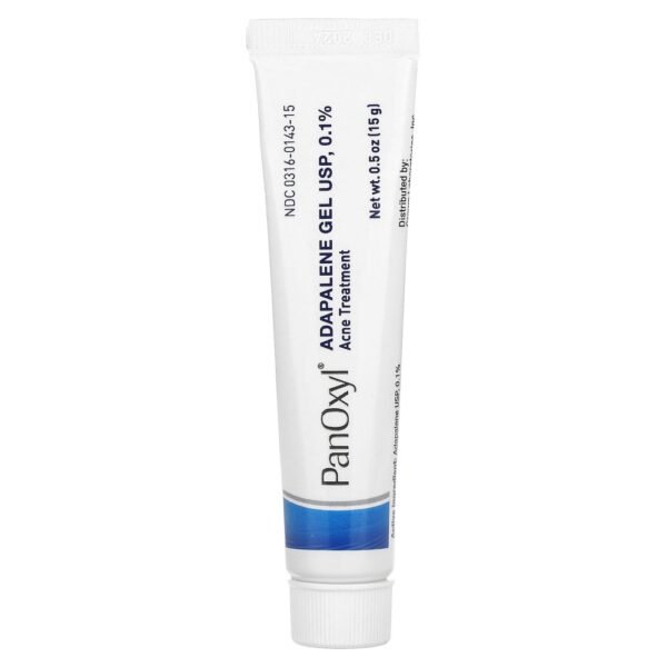 PanOxyl Adapalene Gel USP 0.1% Acne Treatment 15g