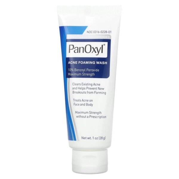 PanOxyl Acne Foaming Wash Maximum Strength 28g
