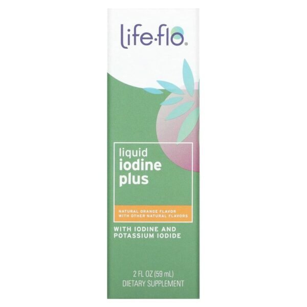 Life-flo Liquid Iodine Plus Natural Orange 59ml