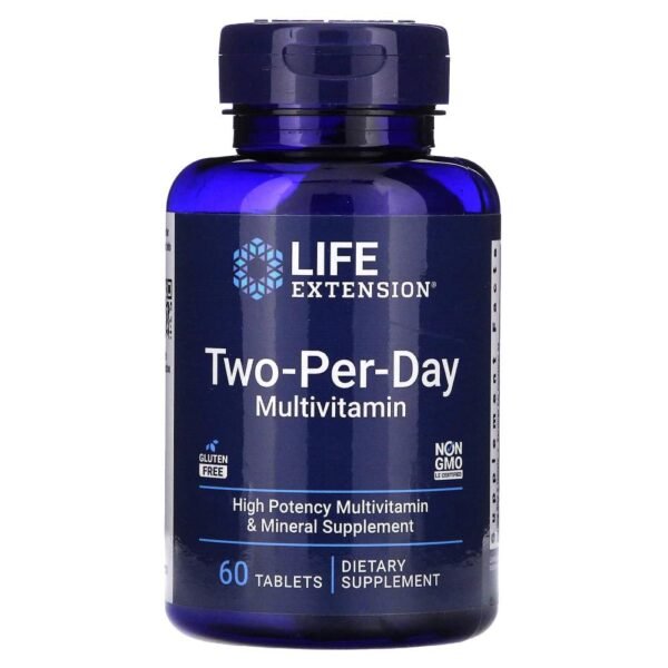 Life Extension Two-Per-Day Multivitamin V2 60 Tablets