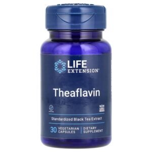 Life Extension Theaflavin Standardized Black Tea Extract 30 Vegetarian Capsules