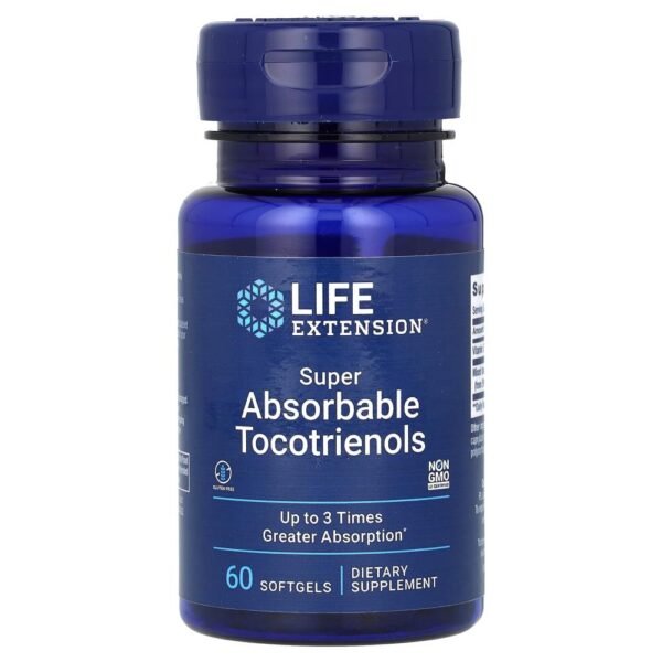 Life Extension Super Absorbable Tocotrienols 60 Softgels