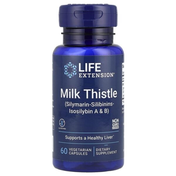 Life Extension Milk Thistle  60 Vegetarian Capsules