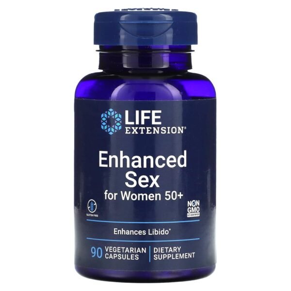 Life Extension Enhanced Sex For Women 50+ 90 Vegetarian Capsules