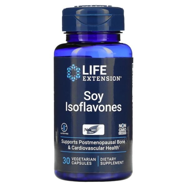 Life Extension Soy Isoflavones 30 Vegetarian Capsules