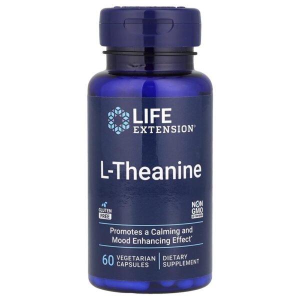 Life Extension L-Theanine 60 Vegetarian Capsules