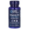 Life Extension Vitamin D3 with Sea-Iodine 125 mcg (5000 IU) 60 Capsules