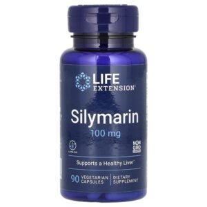 Life Extension Silymarin 100 mg 90 Vegetarian Capsules