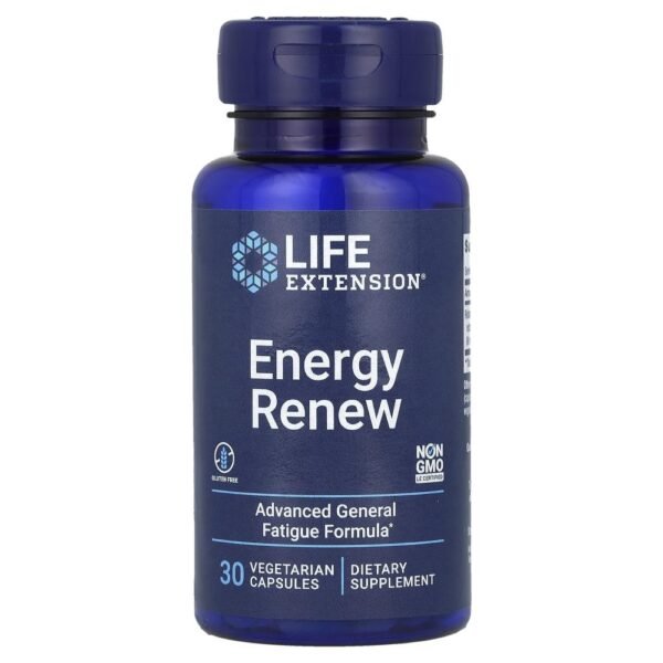 Life Extension Energy Renew 30 Vegetarian Capsules