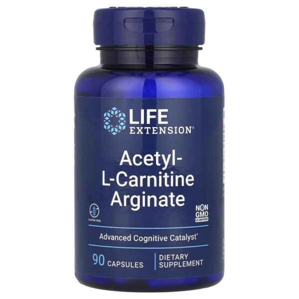 Life Extension Acetyl-L-Carnitine Arginate 90 Capsules