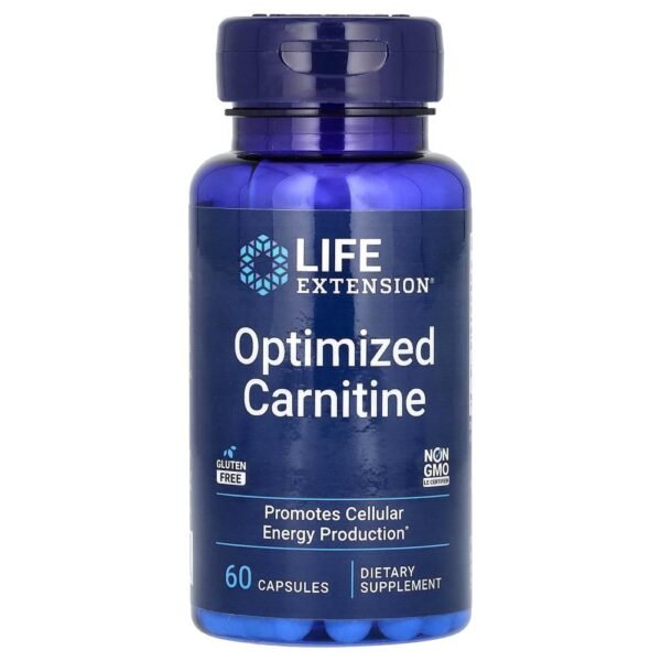 Life Extension Optimized Carnitine 60 Capsules