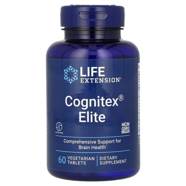 Life Extension Cognitex Elite 60 Vegetarian Tablets