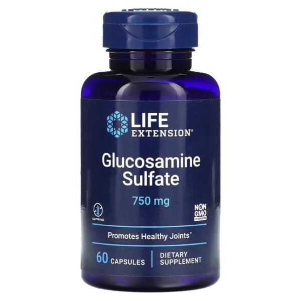 Life Extension Glucosamine Sulfate 750 mg 60 Capsules