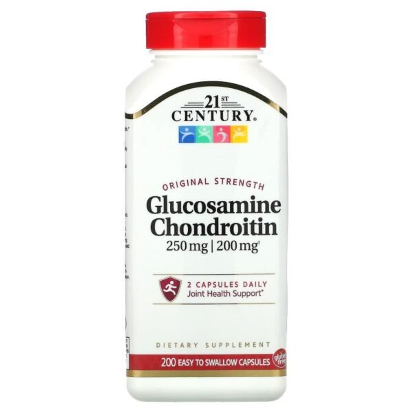 21st Century Glucosamine / Chondroitin Original Strength 200 Easy to Swallow Capsules