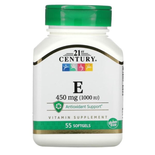 21st Century E 450 mg (1000 IU) 55 Softgels