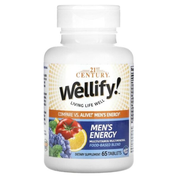 21st Century Wellify! Men's Energy Multivitamin Multimineral 65 Tablets