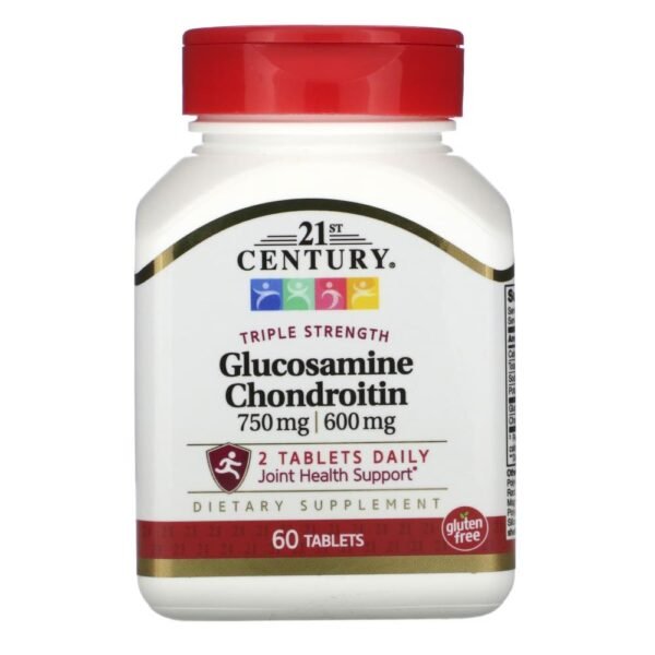 21st Century Triple Strength Glucosamine / Chondroitin 60 Tablets