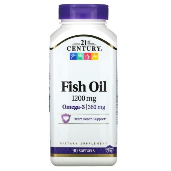 21st Century Fish Oil 1200 mg 90 Softgels
