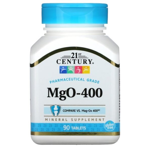 21st Century MgO-400 90 Tablets
