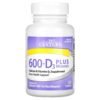 21st Century 600+D3 Plus Minerals 120 Tablets
