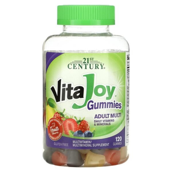 21st Century VitaJoy Gummies Adult Multivitamin Fruit Flavor 120 Gummies