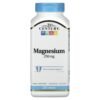 21st Century Magnesium 250 mg 250 Tablets