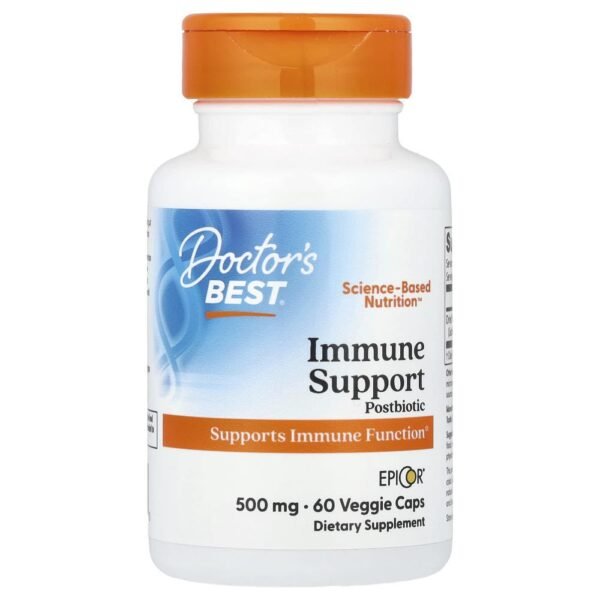 Doctor's Best Immune Support Postbiotic 500 mg 60 Veggie Caps