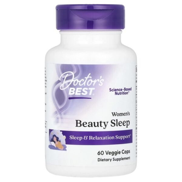 Doctor's Best Women's Beauty Sleep  60 Veggie Caps
