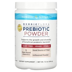 Nordic Naturals Nordic Flora Prebiotic Powder Unflavored 204g