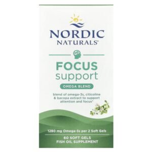 Nordic Naturals Focus Support Omega Blend 60 Soft Gels
