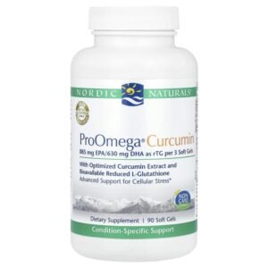 Nordic Naturals ProOmega® Curcumin 90 Soft Gels
