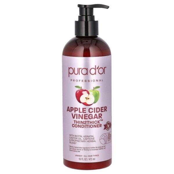 Pura D'or Apple Cider Vinegar Thin2Thick Conditioner 473ml
