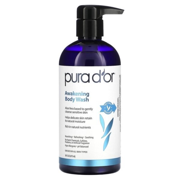 Pura D'or Awakening Body Wash 473ml