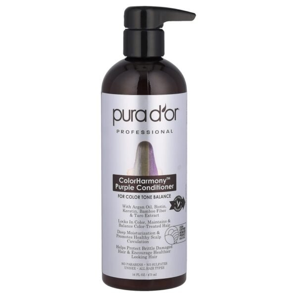 Pura D'or Professional ColorHarmony™ Purple Conditioner 473ml