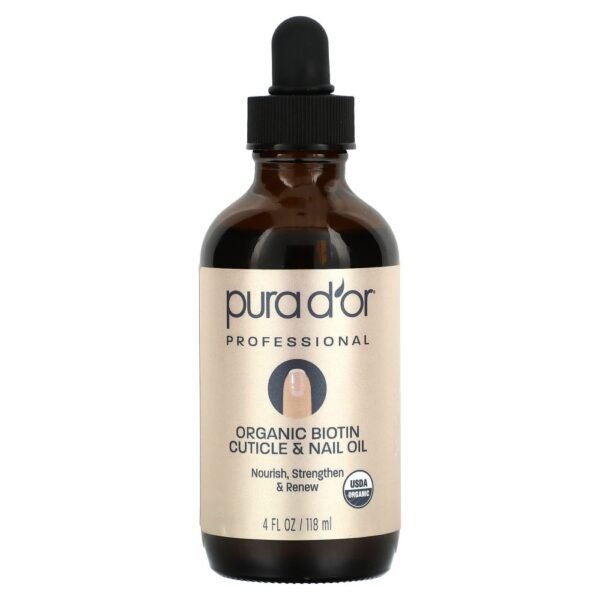 Pura D'or Professional Organic Biotin Cuticle & Nail Oil 118ml