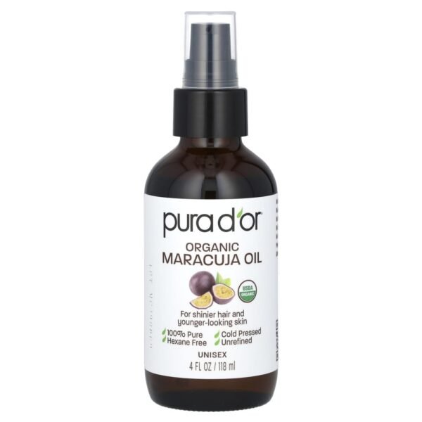 Pura D'or Organic Maracuja Oil 118ml