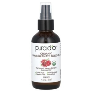 Pura D'or Organic Pomegranate Seed Oil 118ml