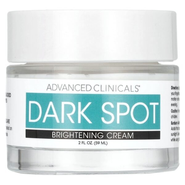 Advanced Clinicals Dark Spot Brightening Cream 59ml