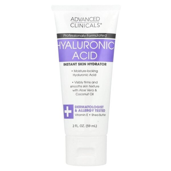 Advanced Clinicals Hyaluronic Acid Instant Skin Hydrator 59ml